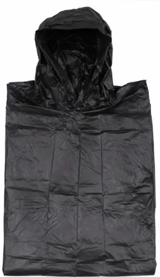 Produktbild von MFH Poncho, Vinyl, schwarz, ca. 200 x 127 cm, 0,12 mm