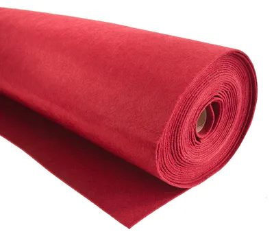 Bastelfilz 1m Meterware Filz 90cm x 1,5mm Dekofilz Taschenfilz Filzstoff 39 Farben dunkelrot