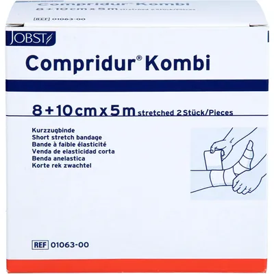 Obrázok produktu pre Compridur Kombinované obväzy 1 obväz po 8 cm+10 cm 1 ks