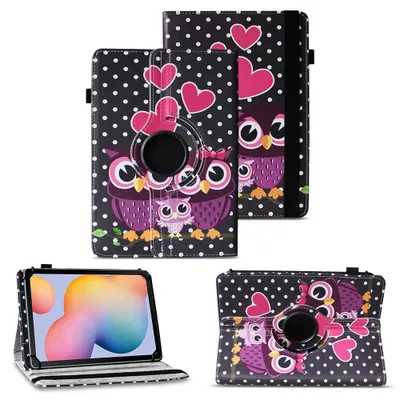 Produktbild von Tablet Hülle für Samsung Galaxy Tab S6 Lite Schutzhülle Tasche Cover DrehbarFarben:Motiv 4