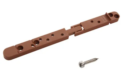 Obrázek produktu pro Wolfcraft Rozšiřovací set TERASA – skryté spoje: 100 spojek a 600 šroubů Tx20 6974000