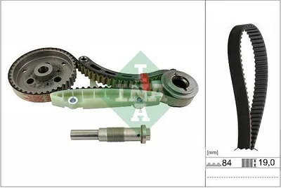 Produktbild von INA 530 0950 10 Zahnriemensatz für FORD MONDEO IV Turnier (BA7)