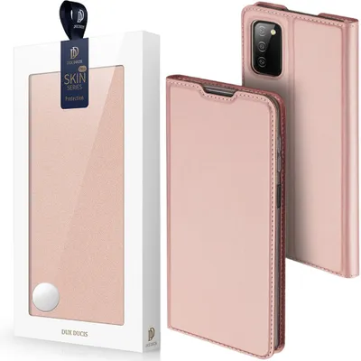 Zdjęcie produktu dla Dux Ducis Skin Pro Kabura Etui Pokrowiec Z Klapką Samsung Galaxy A03S Różowy