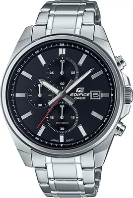 A close-up studio shot of a men's wristwatch.