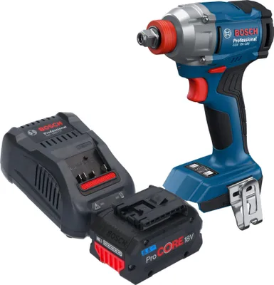 Produktbild von Bosch GDX 18V-285 Professional Akku Drehschlagschrauber 18 V 285 Nm 1/4'' Brushless + 1x ProCORE Akku 5,5 Ah + Ladegerät