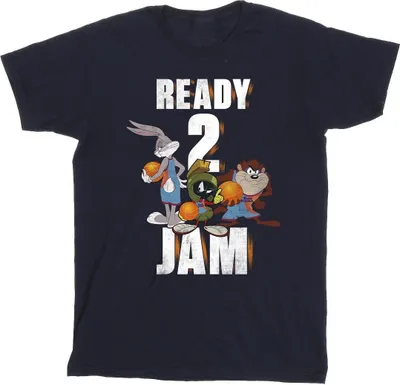 Produktbild von Space Jam: A New Legacy - "Ready 2 Jam" T-Shirt für Herren BI51857 (5XL) (Marineblau)