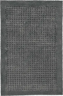 Produktbild von Kleine Wolke Badteppich Net Schiefer 60x90 cm