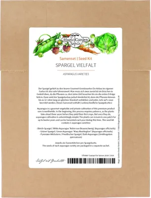 Produktbild von Spargel Vielfalt - Samenset mit 3 traditionellen Gourmet-Sorten