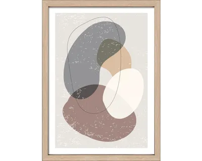 Produktbild von Gerahmtes Bild Lines and shapes V 53x73 cm