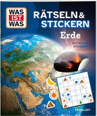 Obrázok produktu pre WAS IST WAS Rätseln und Stickern: Erde