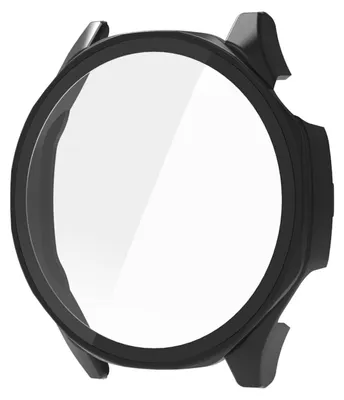 Obrázek produktu pro Pro Huawei Watch GT 5 46mm Plastové pouzdro na hodinky + ochranné tvrdé sklo Black