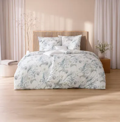 Produktbild von Estella Mako Interlock Jersey Bettwäsche Susanne multicolor 155x220 cm + 80x80 cm