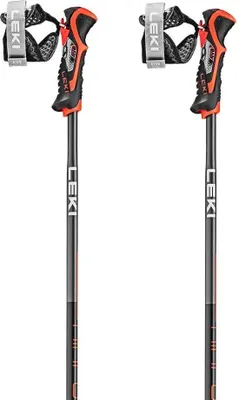 Image de LEKI STICKS 3D AIRFOIL noir/rouge 120