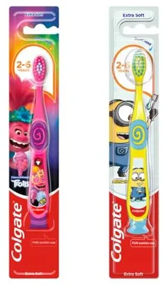 Image de Colgate Minions, Brosse à dents pour enfants 2-6 ans, 1 pc (PRODUIT D'ALLEMAGNE)