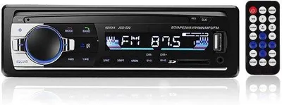 Produktbild von 12V Auto Bluetooth Autoradio mit Bluetooth-Handsfree und MP3-Multimediafunktionen mit Fernbedienung und USB/SD/AUX-Anschluss