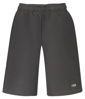 Produktbild von Kurze Herren-Trainingshose Schwarz: Baumwolle & Komfortbund