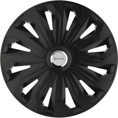 Produktbild von 14" Zoll Radkappen Schwarz Radzierblenden Radblenden 14 COSMO BLACK ARGO