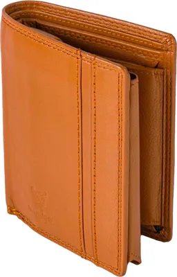 Produktbild von MATADOR RFID Herren Geldbörse Leder Brieftasche Hell-Braun