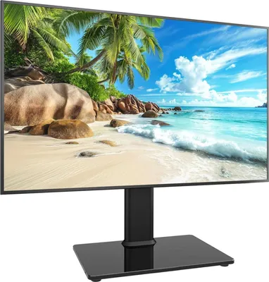 Produktbild von Universal TV Standfuß Höhenverstellbar VESA 200x200 Schwarz66