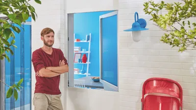 Immagine prodotto di tesa Fliegengitter Comfort Klettband 1,3x1,3m weiß