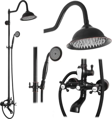 Produktbild von Rea Duschgarnitur Bergamo Black