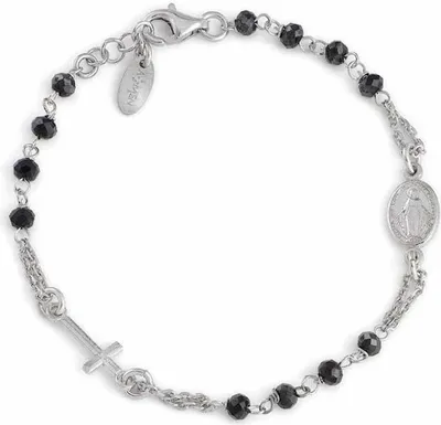 Productafbeelding van Armbanden met stevige hangers, Amen zilveren collectie - dames