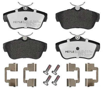 Produktbild von MEYLE 025 245 7816/PD Bremsbeläge Hinten für FIAT Scudo (270, 272) Scudo Kastenwagen (270, 272) Scudo Pritsche / Fahrgestell (270, 272) für TOYOTA