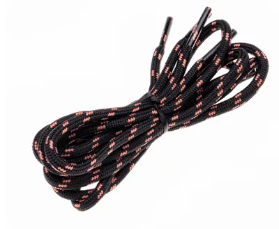 Obrázek produktu pro Šněrovací tkaničky, model M000221745, černá barva, délka 90 cm