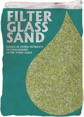 Produktbild von A&G-heute Min2C 20kg Glasfiltersand 0.5-1.25mm Poolfilter Teichfilter für Filteranlagen und Wasseraufarbeitung
