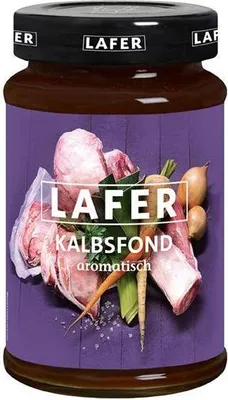Produktbild von Lafer Kalbsfond 400 Ml Glas Einzigartige Aromenvielfalt Feinster Geschmack