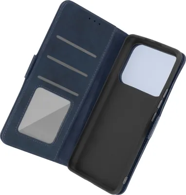 Produktbild von Avizar, Klapphülle mit Portemonnaie für Xiaomi Mi 11 Ultra / Ultra 5G, Nachtblau