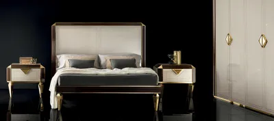 Productafbeelding van Bett, bedden, hotel, luxe, design, tweepersoonsbed, slaapkamer, beige, arredoclassic