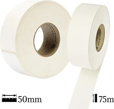 Produktbild von Rigips Papierfugenband für Gipskartonplatten 50mm x 75m 11511801