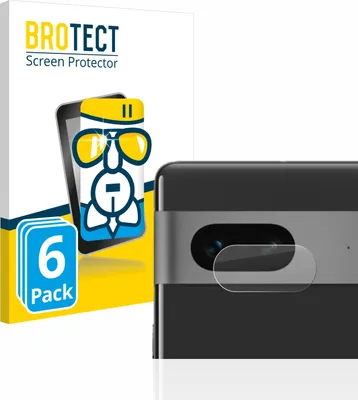 Produktbild von 6x BROTECT Schutzglas für Google Pixel 7 (NUR Kameraschutz) Schutzfolie Panzer Folie Glas Display Schutz klar