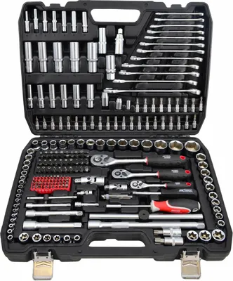 Zdjęcie produktu dla Zestaw kluczy Awtools 216l 1/2"/3/8"/1/4".