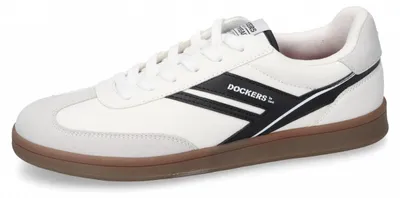 Produktbild von Dockers Sneaker in weiss/weiss kombi, Gr. 43