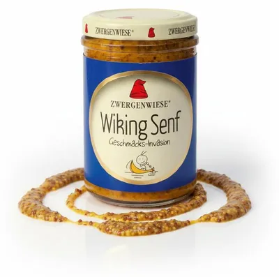 Produktbild von Zwergenwiese  Wiking Senf ab 160ml - 6er