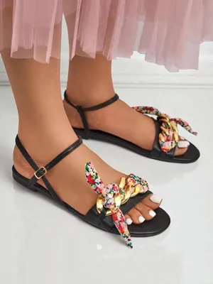 Produktbild von Royalfashion Damen Sandalen mit flacher Sohle BareLuxe, Größe 36