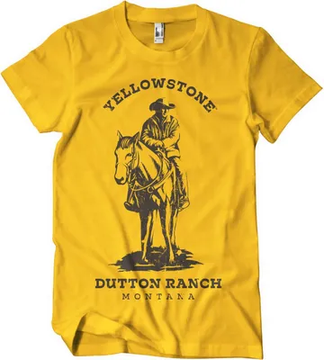 Produktbild von Yellowstone Rancher T-Shirt - Large - Gold