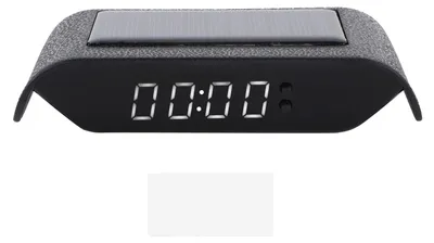 Produktbild von Auto Digitaluhr Auto LKW Solarbetriebene Zeit Datum Temperatur LCD Display Verkabelung FreeWhite Licht