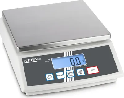Image de KERN & SOHN Tischwaage FCB 30K1 (Batteriebetrieben, 30000 g) FCB 30K1