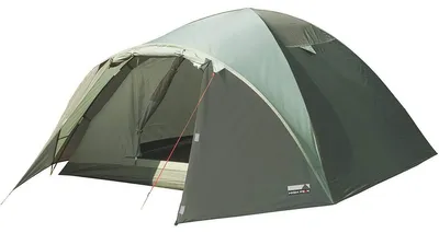 Produktbild von Kuppelzelt Iglu-Zelt Campingzelt - für 4 Personen - Doppelwandig - Wasserdicht - Mit Vorbau