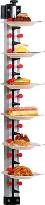 Obrázek produktu pro Systém stohování talířů Plate-Mate® wall model Wm-12, až pro 12 talířů, misek nebo podnosů
