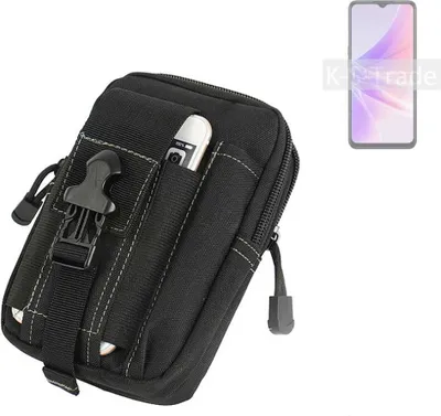 Produktbild von K-S-Trade Gürtel Tasche kompatibel mit Oppo A77 5G Gürteltasche Holster Schutz Hülle Handy Hülle Smartphone outdoor Handy-Hülle schwarz