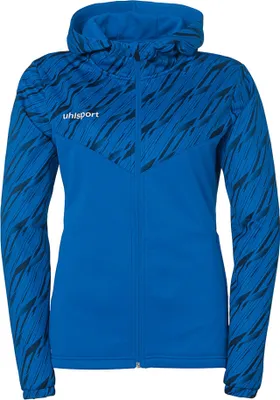 Produktbild von Uhlsport Progressive 28 Kapuzenjacke Damen - Azurblau