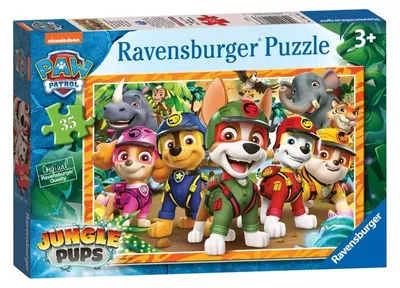 Produktbild von Ravensburger Puzzle Paw Patrol Jungle Pups 35 Teile 12001176