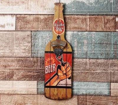 Obrázek produktu pro Retro otevírač konzerv s nástěnným držákem