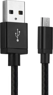 Image de CELLONIC Câble Micro USB 2.0 2A transfert données pour appareil Panasonic Lumix GX9 GX80 G80 G90 DC-FZ72 FZ2000 HC-V770 -V180 DMC-TZ100 TZ90 LX15 LX100 II cable charge et data 1m Nylon noir