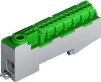 Produktbild von PROTEC.class Schutzleiterklemme PSLKS 15 mit 15 Klemmen