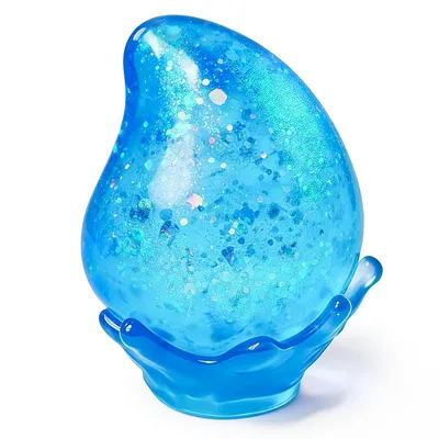 Produktbild von Glitzernder Stressball mit weicher Maltose-Haptik, Slow-Rebound Fidget Toy, beruhigendes Quetschspielzeug als Geschenk für Kinder & Erwachsene